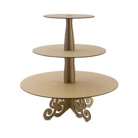 Заготовка для декорування "Підставка для солодощів Кругла" FDPO-088