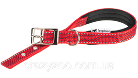 Ошейник для собак Ferplast Daytona Deluxe C15/35 красно-чёрный A: 27-35 см B: 1.5 см 77202022