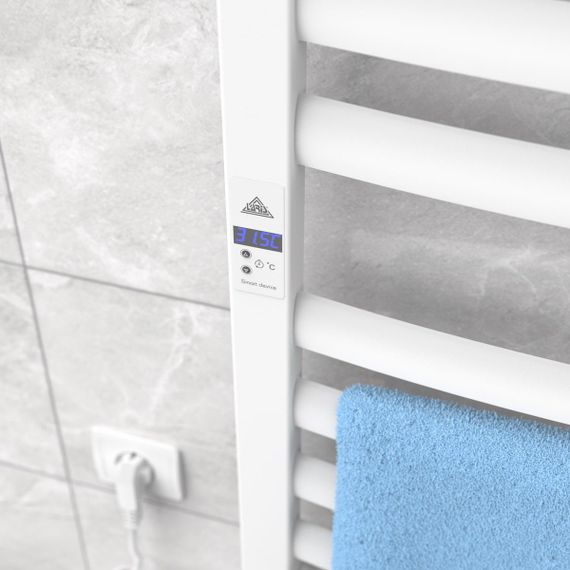 Електрична рушникосушарка Laris Зебра Атлант Преміум ЧФ14 500 х 1200 Е (підкл. зліва) | Зображення 4