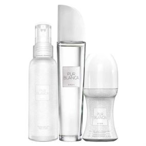 Жіночий парфумований набір 3-в-1 Avon Pur Blanca для Неї