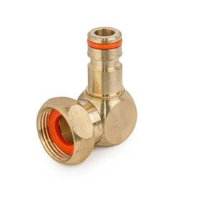 Адаптер кутовий Bradas BRASS латунний на кран, поворотний, з внутрішньою різьбою 3/4" BR-2134