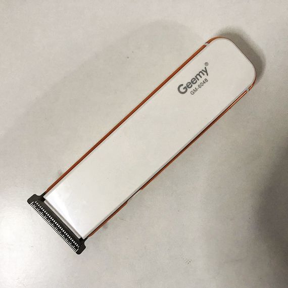 Тример бездротовий Gemei GM-6048 / Електромашинка для волосся / Машинка для стрижки KE-402 волосся бездротова