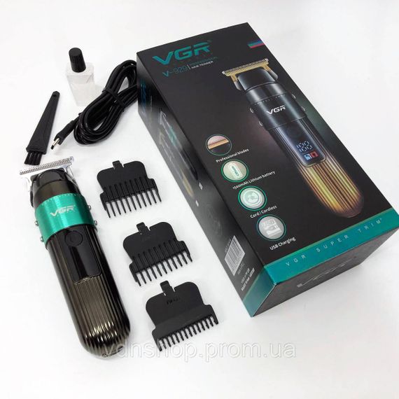 Мужской набор для стрижки волос беспроводной, Аккумуляторный универсальный триммер для стрижки BR-13 | Зображення 9