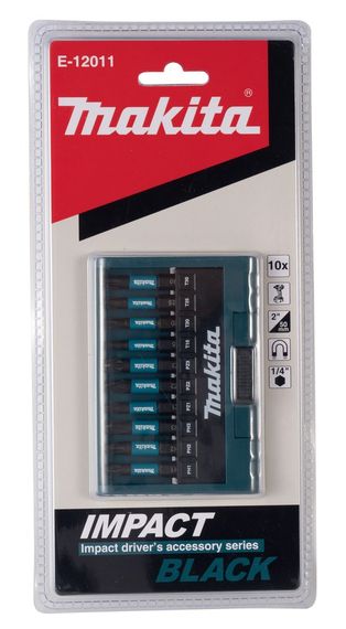 Набір біт торсіонних 10 шт Makita Impact Black E-12011 | Зображення 3
