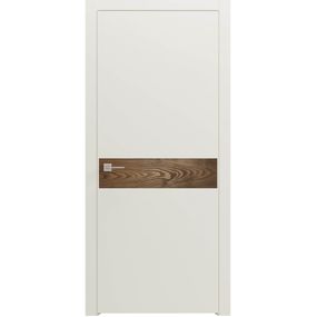 Двері міжкімнатні Rodos LOFT Berta G RAL 9001