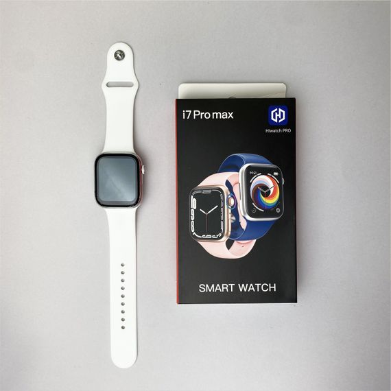 Розумний годинник Smart Watch i7 Pro Max (Білий) | Зображення 2