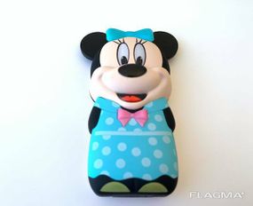 Мини Мобильный Телефон Mickey Mouse (Микки Маус) BLUE (Power Bank встроенный)