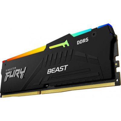 Модуль памяти для компьютера DDR5 32GB (2x16GB) 5200 MHz Beast RGB XMP Kingston Fury (ex.HyperX) (KF552C40BBAK2-32) | Зображення 5