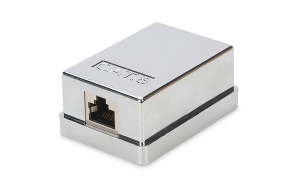 Настенная розетка DIGITUS Cat. 6 STP 1xRJ45 8P8C, для наружной проводки (DN-93710)
