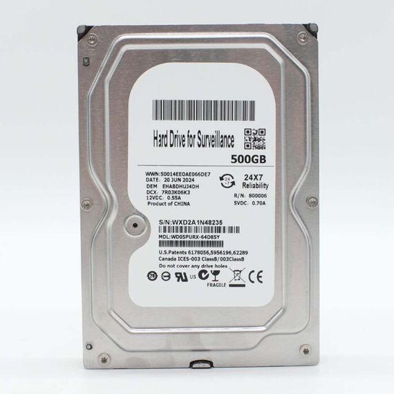 Жесткий диск 500Gb Hard disk / HDD диск / Винчестер ПК / Хард диск / Винчестер для ноутбука | Зображення 5