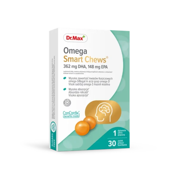 Жувальні желейки Omega Smart Chews® Dr. Max 30 шт.