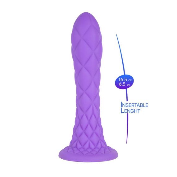 Фаллоимитатор SilexD Fantasy Liquid Silicone Dreamy 7in Purple Sex Aura | Зображення 6