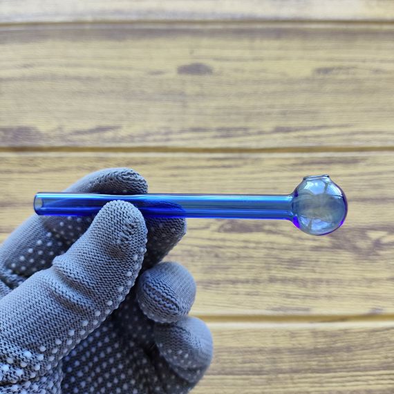 Стеклянная трубка Priva Oil Blue | Зображення 1