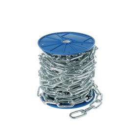 Цепь длиннозвенная оцинкованная 5мм DIN 5685C (бухта кратно 32м) APRO