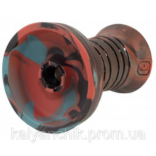 Чаша для кальяну Lavart Caldera Glaze Fire Azure | Зображення 1