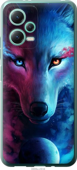 Чехол на Xiaomi Redmi Note 12 5G Арт-волк "3999u-2934-17620"