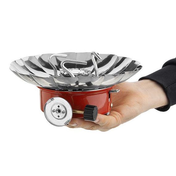 Пальник газовий туристичний з захистом від вітру INTERTOOL GS-0011 | Зображення 5