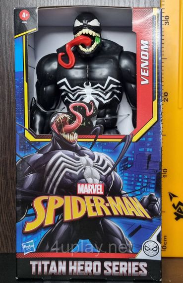 Ігрова фігурка Веном 30 см. Марвел Людина-Павук. Marvel Titan Hero Series Deluxe Venom Action Figure | Зображення 3