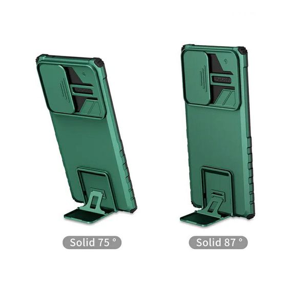 Чохол Kickstand із захистом камери для Oppo A16 / A54s колір Зелений | Зображення 1