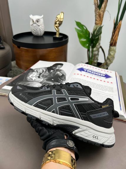 Кросівки ASICS Gel-Venture 6 Gore-Tex Black Grey весна / осінь А4480 | Зображення 6