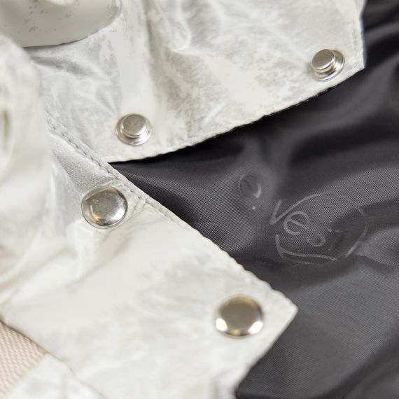 Куртка для собак Bony Pet Fashion,  S білий, зелений | Зображення 4