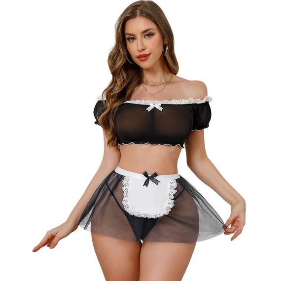 Еротичний комплект Babydoll 48 L/XL 4014-2