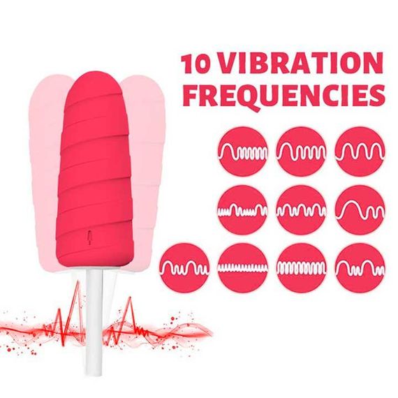 Вібратор морозиво 10X Popsicle Vibrator USB | Зображення 7