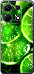 Чохол на Infinix Note 30 Зелені часточки лимона "852u-3138-2448"