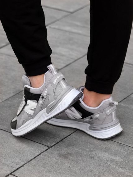 Кросівки New Balance текстиль/замш/шкіра колір сірий, чорний | Зображення 3