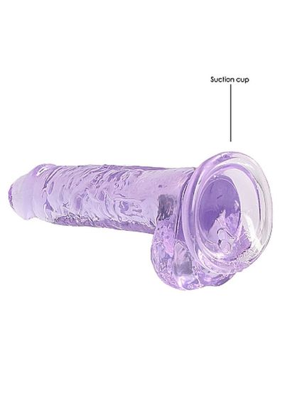 Фалоімітатор - Realrock Dildo 7" Purple Sex Aura | Зображення 2