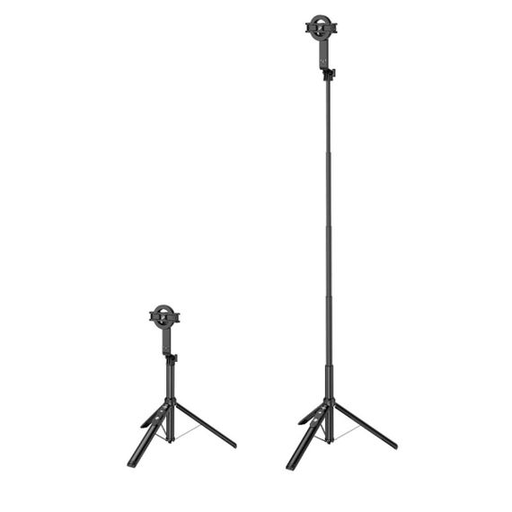 Селфі-монопод HOCO K25 Sherkhan magnetic aluminum alloy live broadcast holder Black | Зображення 4