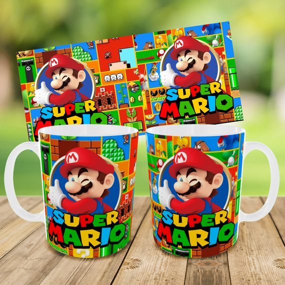 Набор детский Супер Марио рюкзак 36х27см сумка-бананка,кружка с принтом для мальчика (01563) | Зображення 8