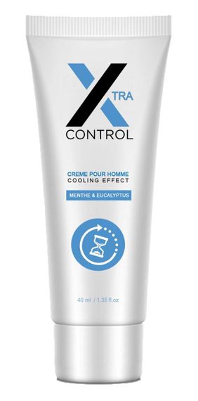 Крем пролонгирующий X-control cool cream for man, 40 ml sexstyle | Зображення 1