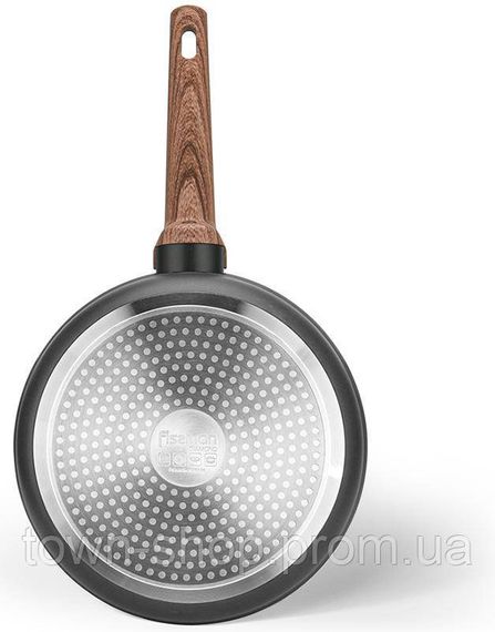 Сковорода глубокая Fissman Diamond Grey Ø24см с 5-слойным антипригарным покрытием, черный FN-14305 | Зображення 2