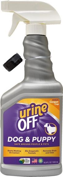 Спрей для видалення плям та запахів від собак та щенят TropiClean Urine Off, 500 мл