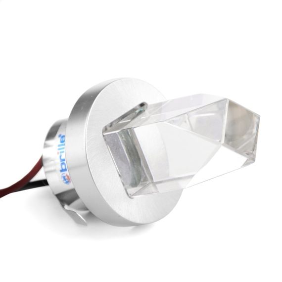 Светильник мебельный точечный LED-112/1W SS CL | Зображення 1