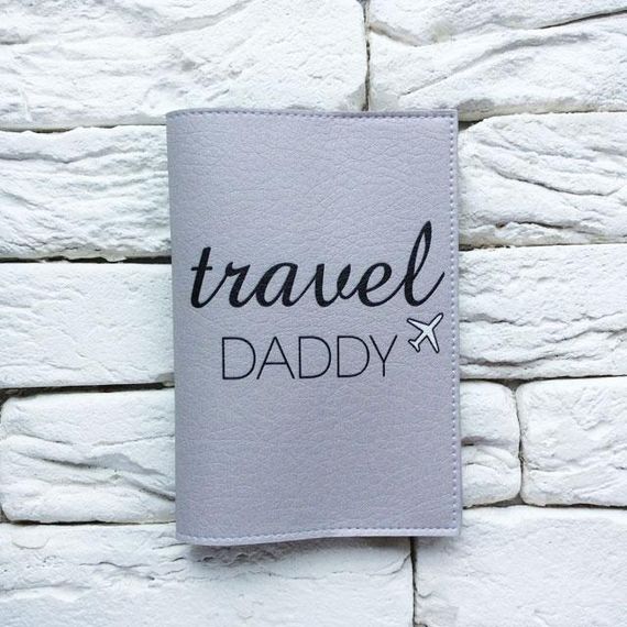 Обкладинка для паспорта Travel Daddy 3 (сірий) | Зображення 1