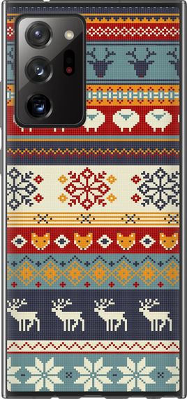 Чехол на Samsung Galaxy Note 20 Ultra Рождественский орнамент "3303u-2051-17620"