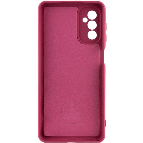 Чехол Silicone Cover Lakshmi Full Camera (A) для Samsung Galaxy M34 5G Full camera, Жовтий/Flash Full camera, Бордовий/Marsala, ТПУ (термопластичний поліуретан) | Зображення 1
