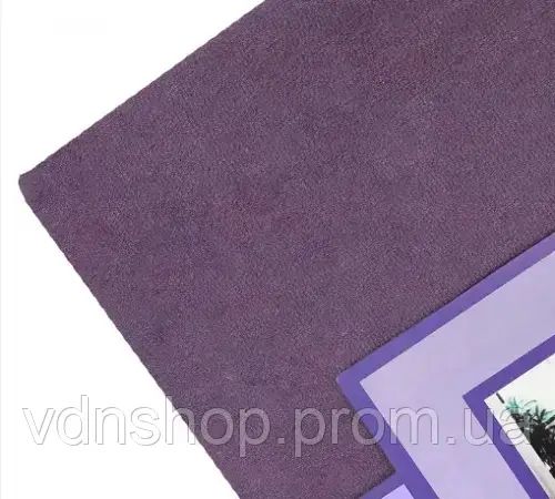 Бузкова Простирадло махрове на резинці з наволочками Anisa (220х240+30 см)