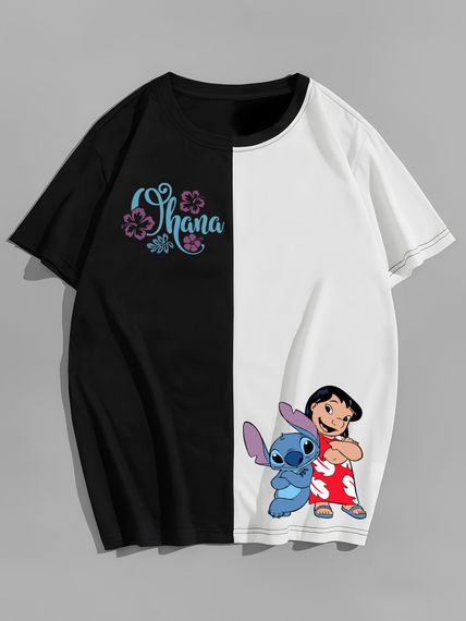 Футболка оверсайз Ліло и Стіч