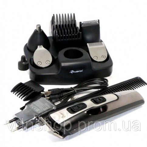 Електромашинка для стрижки, Машинка-тример для стрижки беспроводная Триммер висков ZU-85 | Зображення 3
