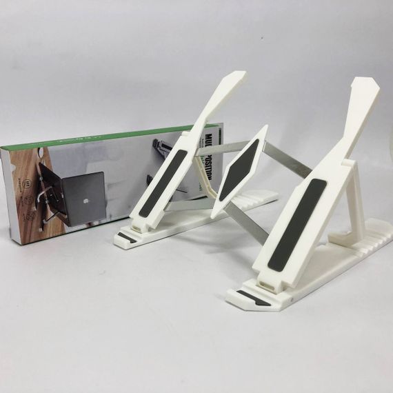 Підставка для ноутбука Multi-Position foldable bracket JC-25 8х22смСтильна підставка. Колір: білий | Зображення 5