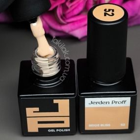 Гель-лак Jerden Proff №52 (бежевое блаженство) 5 мл