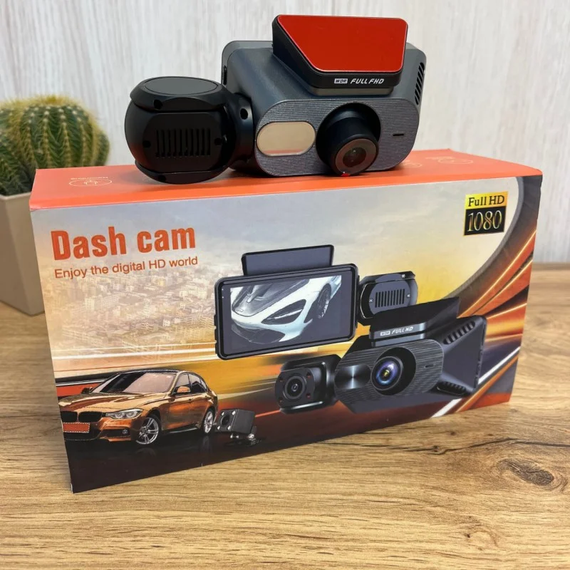 Видеорегистратор Dash Cam 3 в 1 | Зображення 1