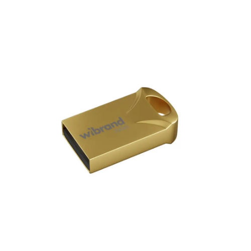 Флешка 32Гб USB 2.0 золотий Hawk Wibrand
