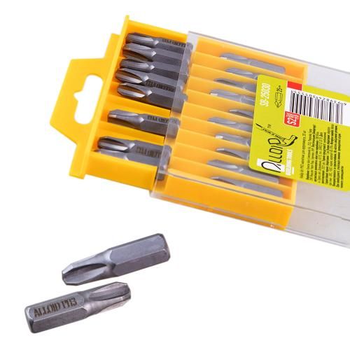 Alloid. Набір біт магнітних для шуруповерта  PH3  25мм, S2 (20шт) | Зображення 2