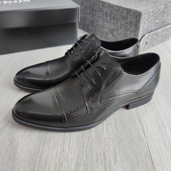 Шкіряні українські туфлі ІКОС 43 розмір | Зображення 1