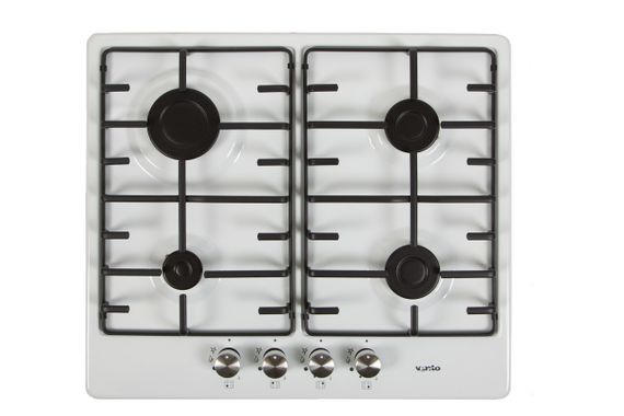 Газовая поверхность VENTOLUX HG640-MA3 S (WH) белая эмаль | Зображення 4