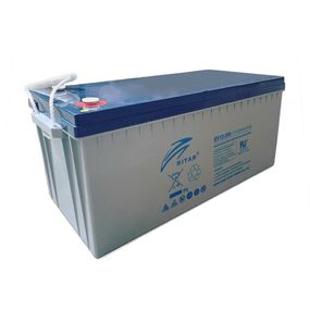 Тяговый аккумулятор RITAR EV12-200.12V 200A h, M8 (522 х 240 х 219(224))